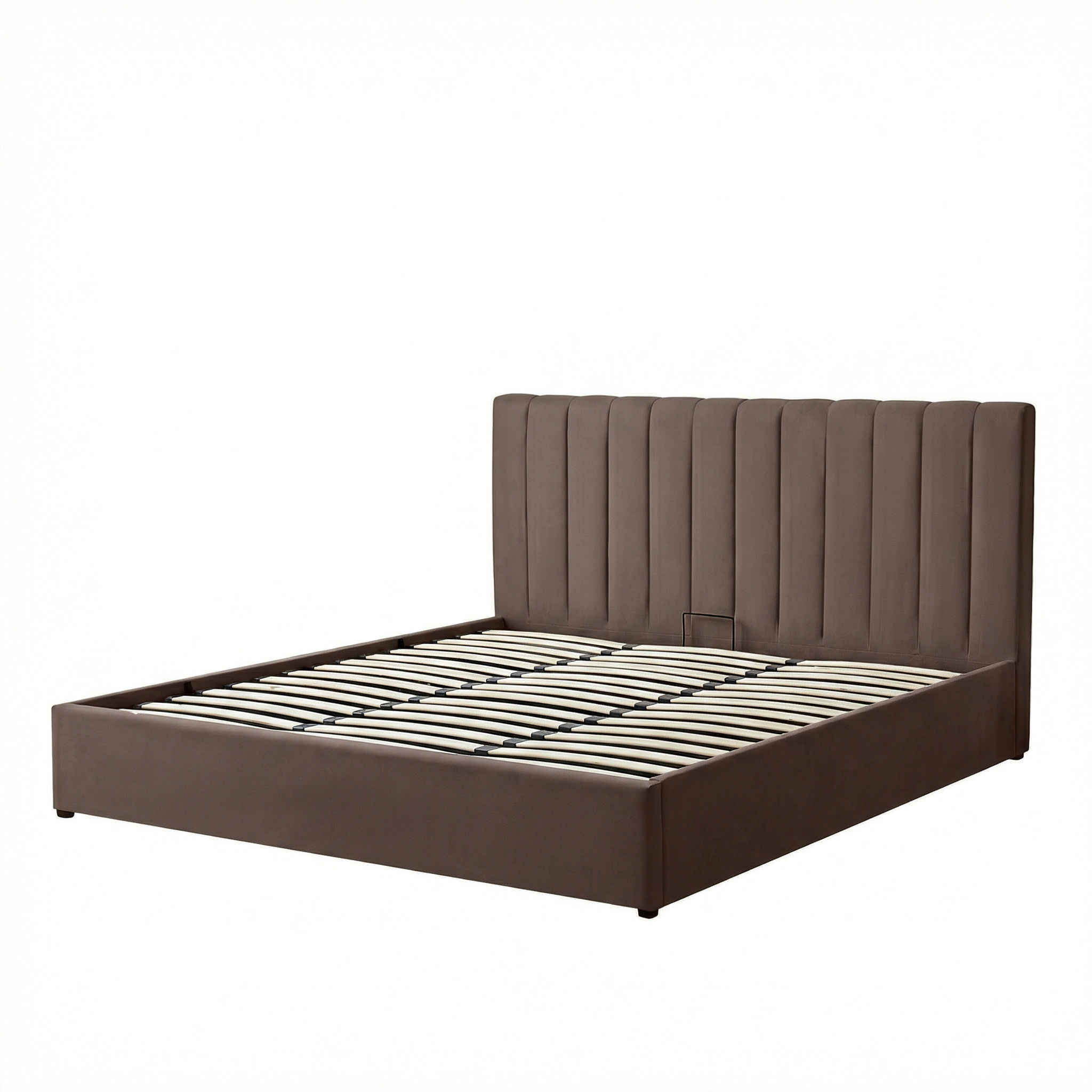 Harold Super-King Ottoman Storage Bed with Memory Foam Mattress (5 COLOUR CHOICES)