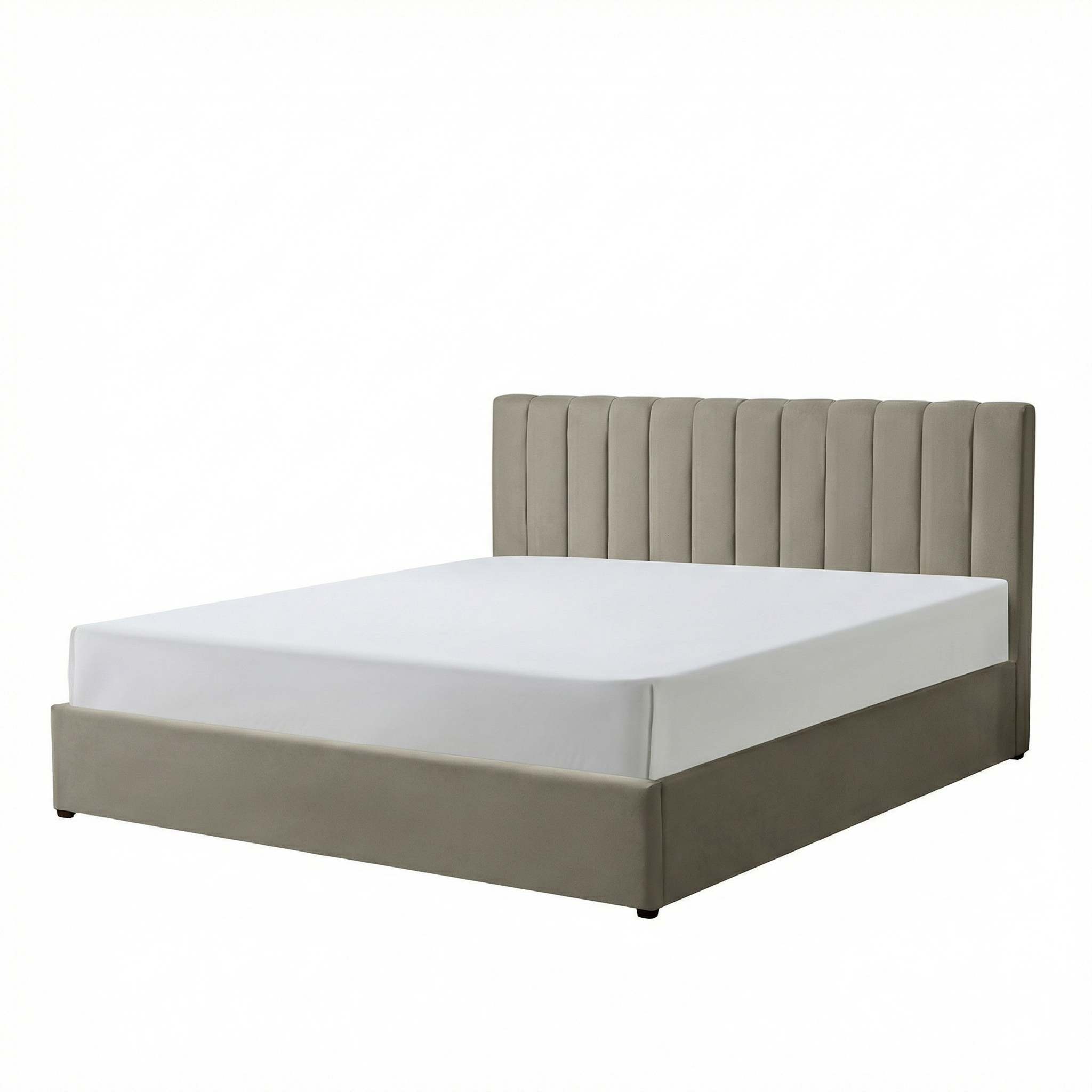 Harold Super-King Ottoman Storage Bed with Memory Foam Mattress (5 COLOUR CHOICES)