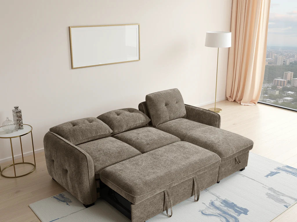 Moscow Sofabed Brown Universal Corner
