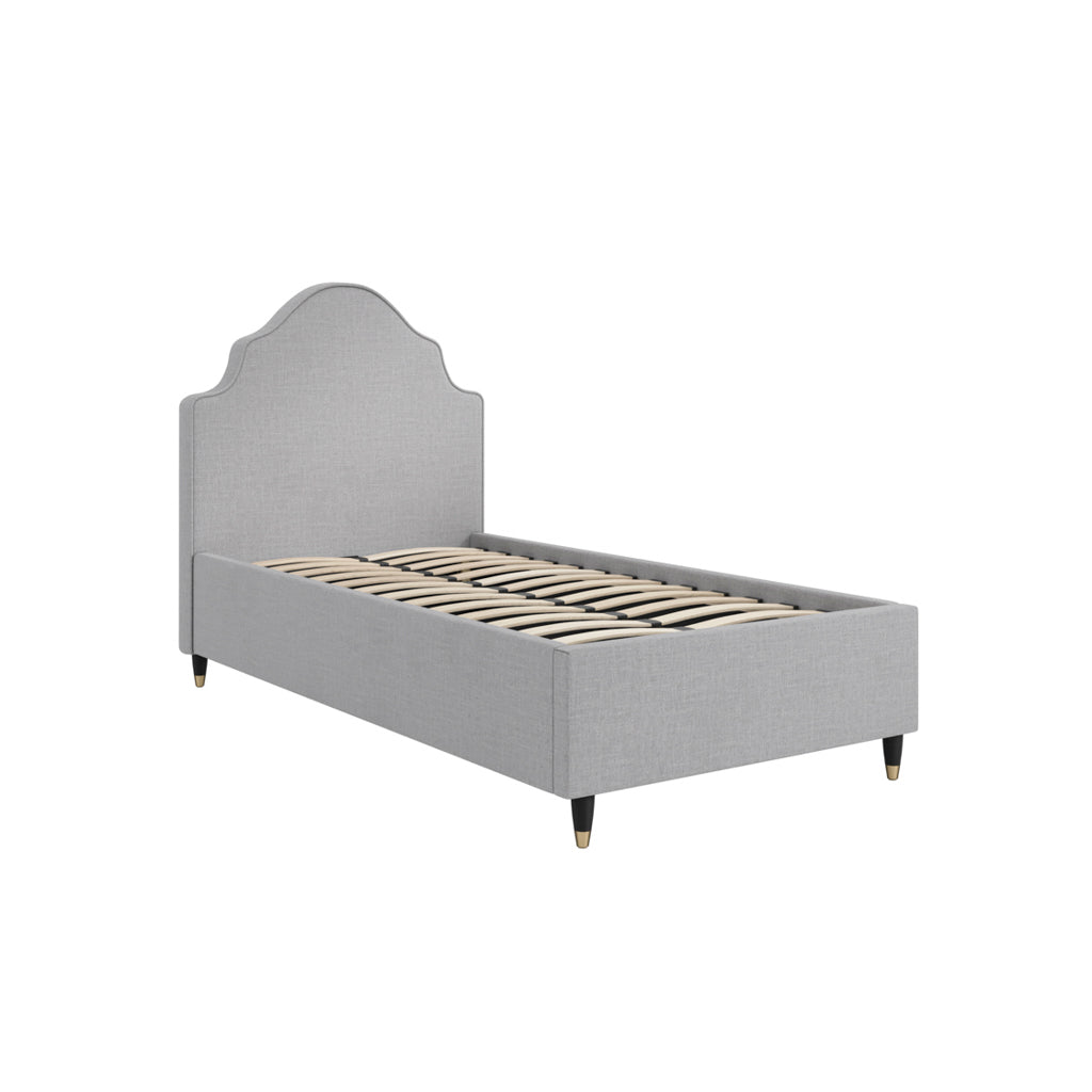 Harmony Home Grey Single Bed