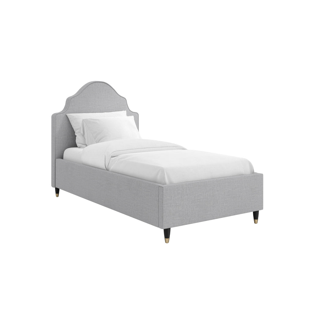 Harmony Home Grey Single Bed