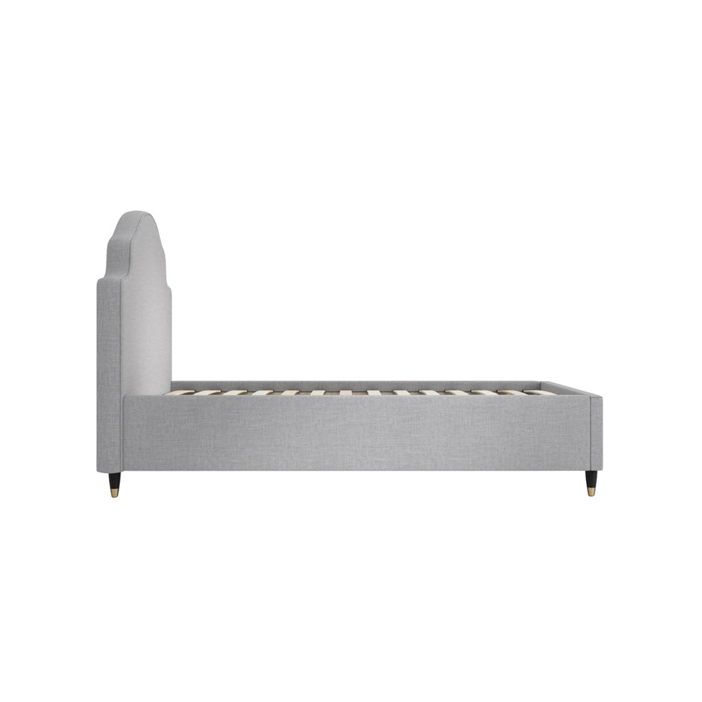 Harmony Home Grey Single Bed