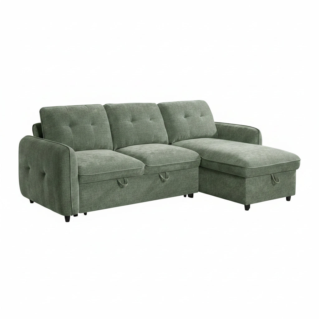 Moscow Sofabed Green Universal Corner