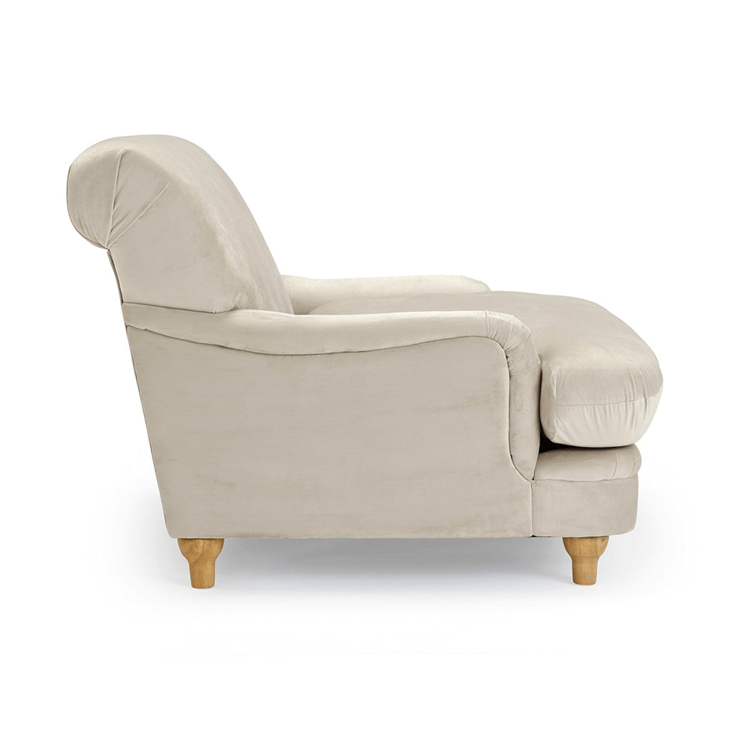 Harry Christian Home Love Seat In Beige