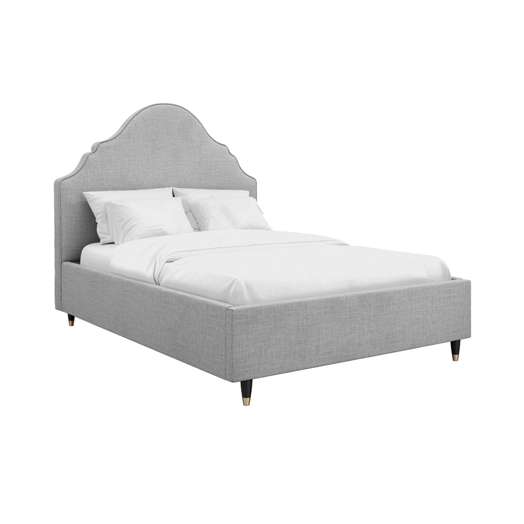 Château Light Grey Kingsize Bed