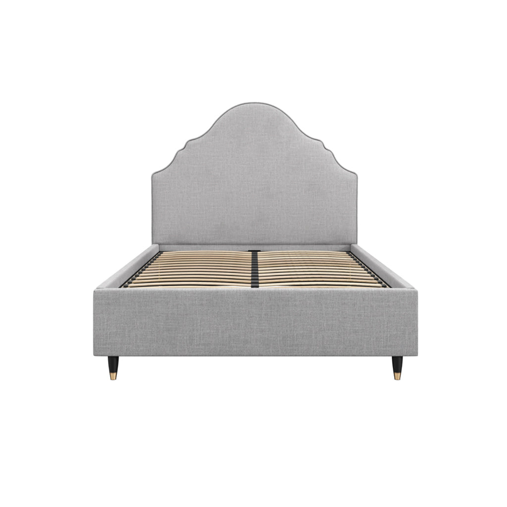 Château Light Grey Kingsize Bed