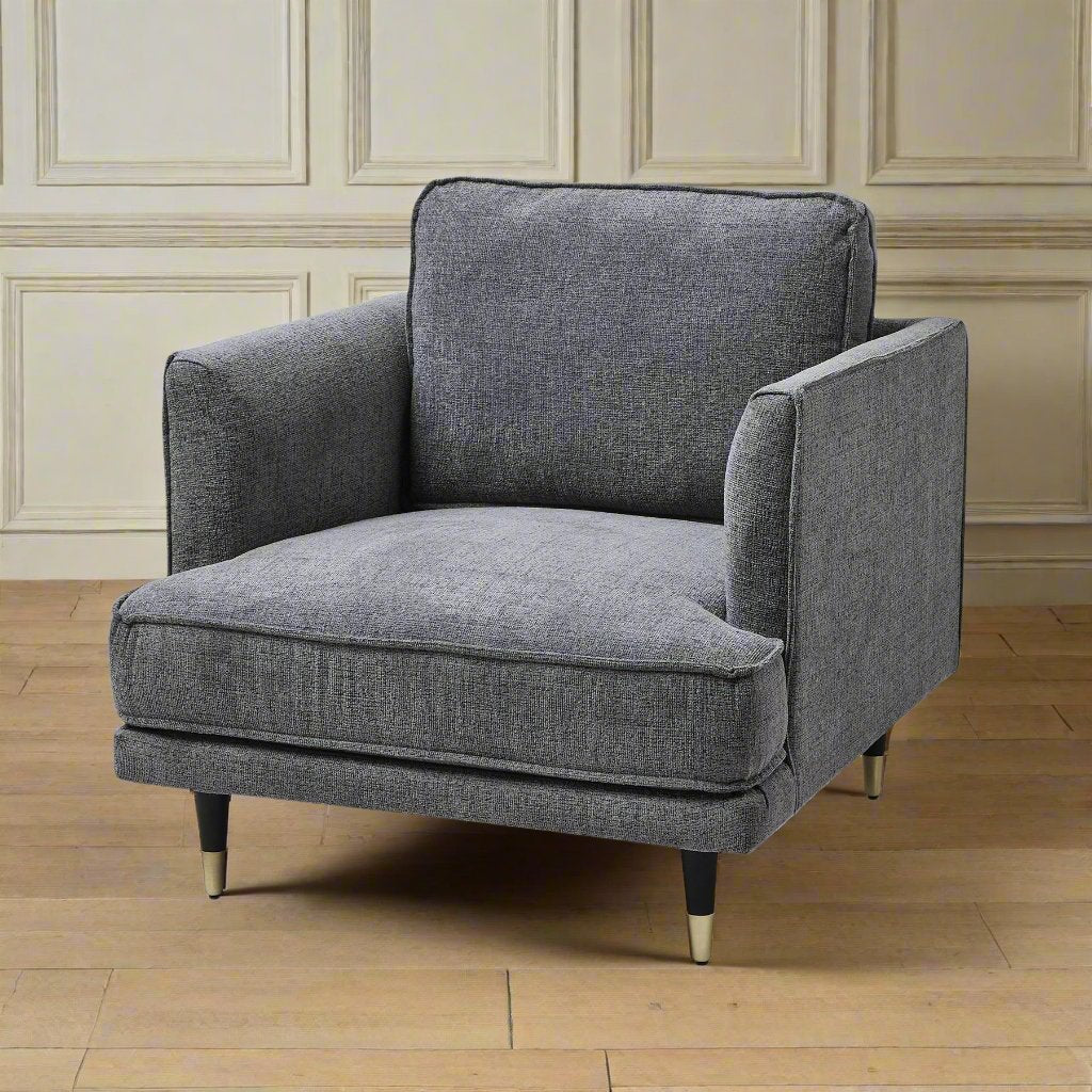 Richmond Large Grey Armchair Hill Interiors at Heritage Home UK