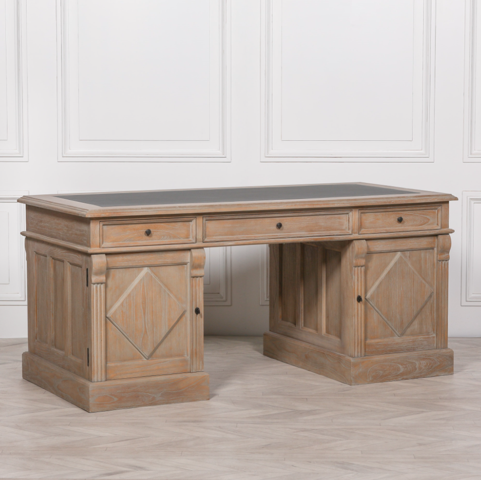 Rustic Wooden French Desk