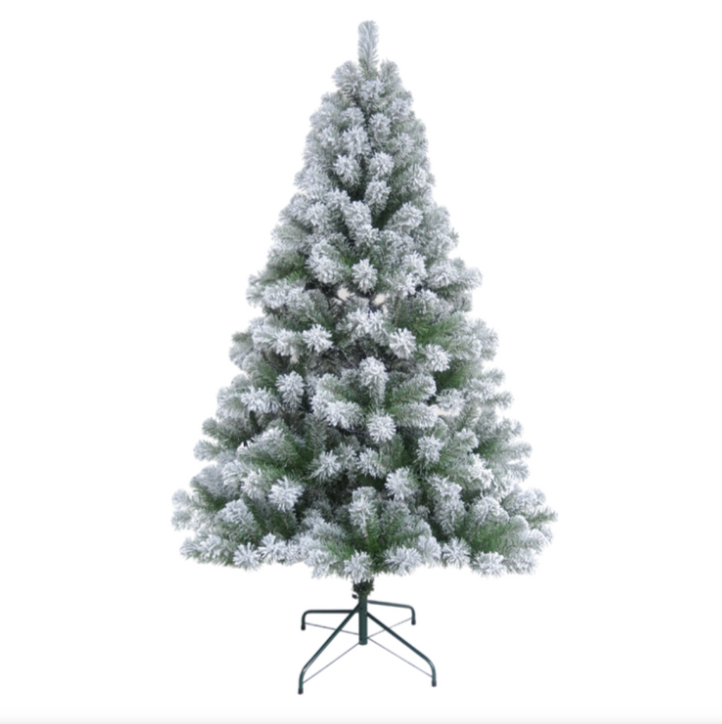 6FT / 180cm Colorado Snow Artificial Spruce Wrapped Christmas Tree with 483 Tips