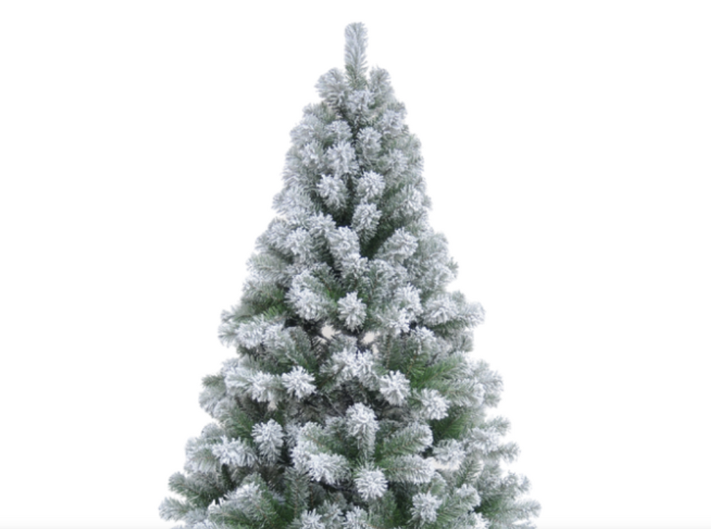 6FT / 180cm Colorado Snow Artificial Spruce Wrapped Christmas Tree with 483 Tips
