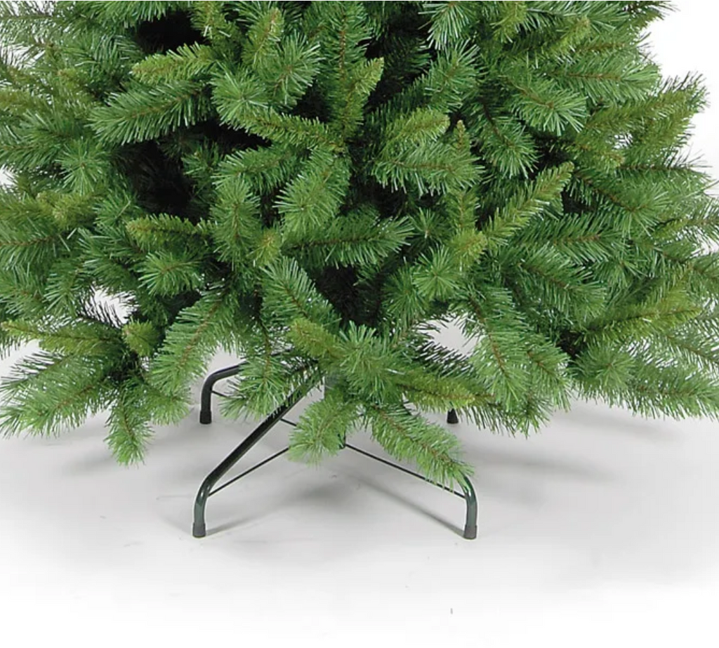 9ft Green New Duchess Spruce Christmas Tree Hinged with 1720 Tips