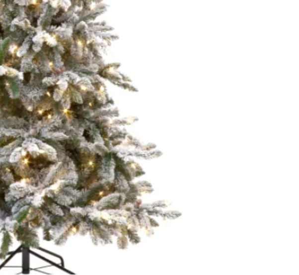 Pre Lit 150cm Majestic Show Pine Christmas Tree with 533 Tips & 200 Warm White LEDs