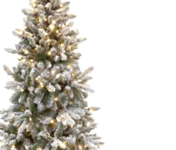 Pre Lit 150cm Majestic Show Pine Christmas Tree with 533 Tips & 200 Warm White LEDs