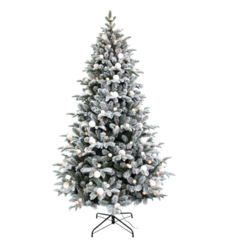 Pre Lit 7ft Diamond Lake Christmas Tree with 1598 Tips & 270 LEDs