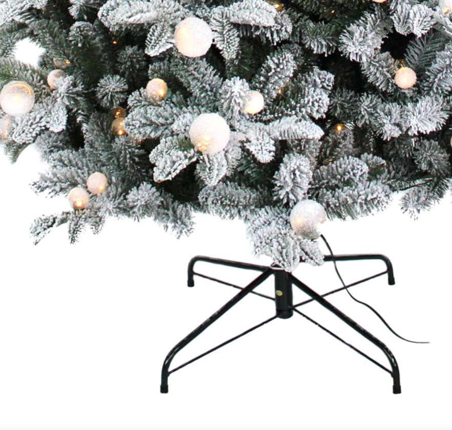 Pre Lit 7ft Diamond Lake Christmas Tree with 1598 Tips & 270 LEDs