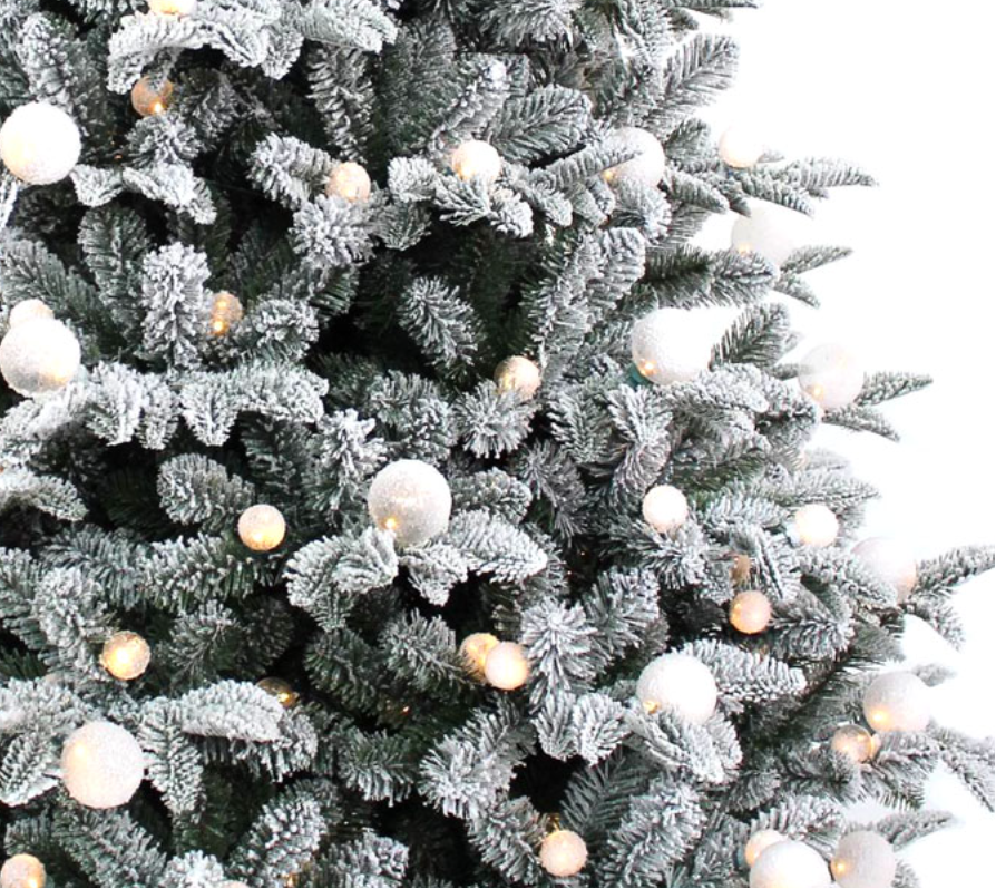 Pre Lit 7ft Diamond Lake Christmas Tree with 1598 Tips & 270 LEDs