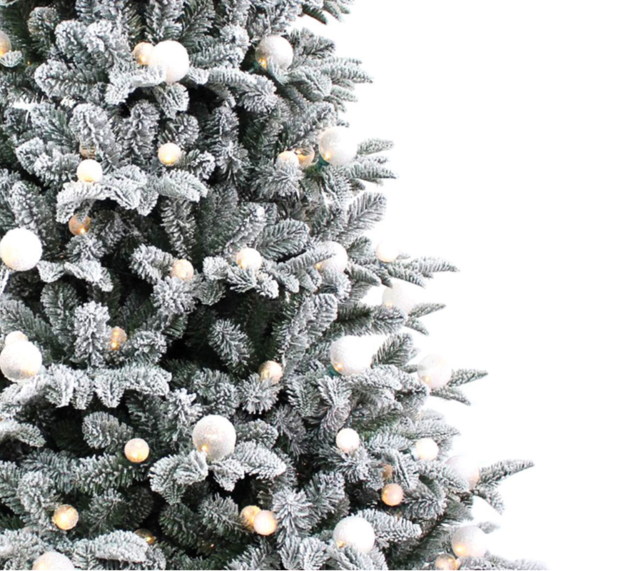 Pre Lit 7ft Diamond Lake Christmas Tree with 1598 Tips & 270 LEDs