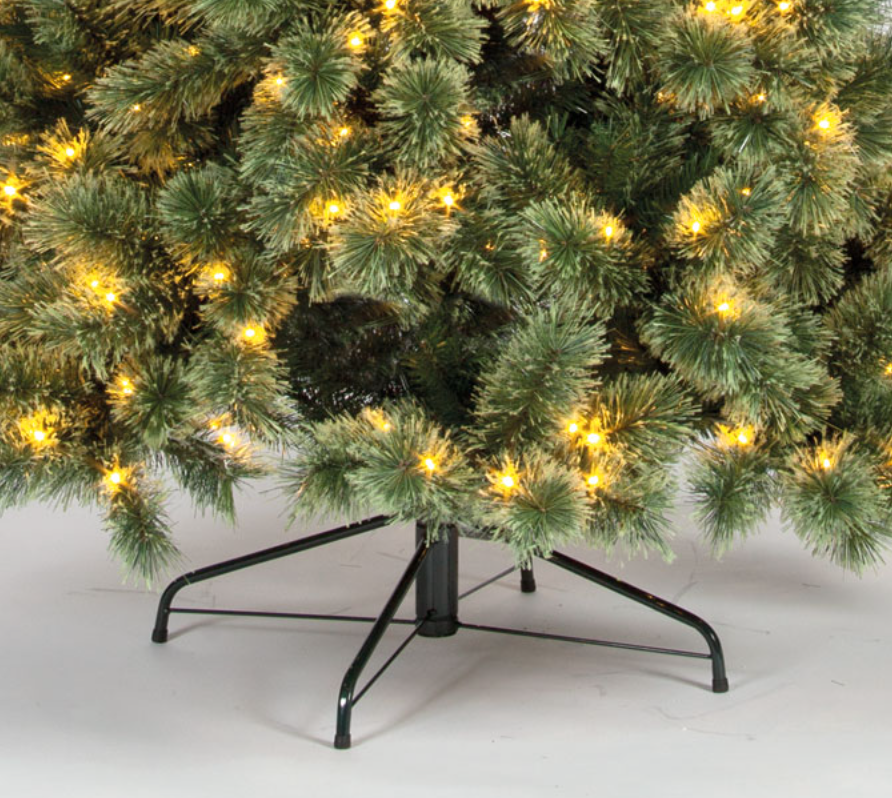 Pre Lit 7ft Arcadia Cashmere Christmas Tree with 400 Warm White LEDs
