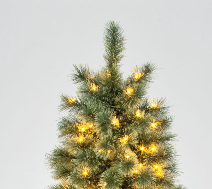 Pre Lit 7ft Arcadia Cashmere Christmas Tree with 400 Warm White LEDs