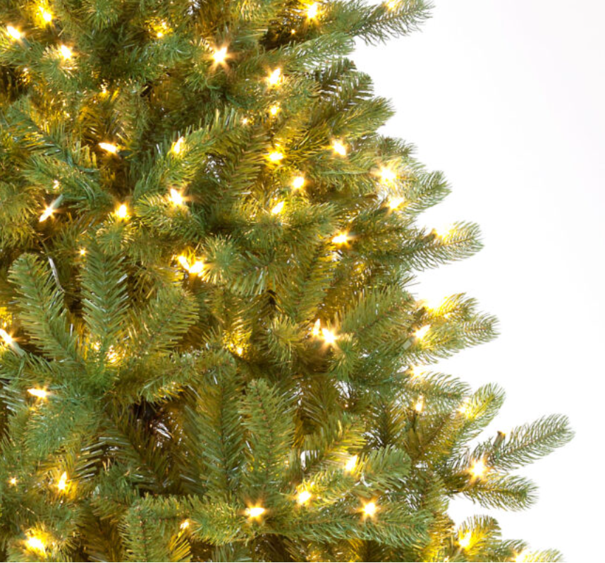 Pre Lit 7ft Douglas Fir Christmas Tree with 1162 Tips & 400 LEDs