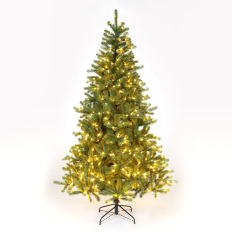 Pre Lit 7ft Douglas Fir Christmas Tree with 1162 Tips & 400 LEDs