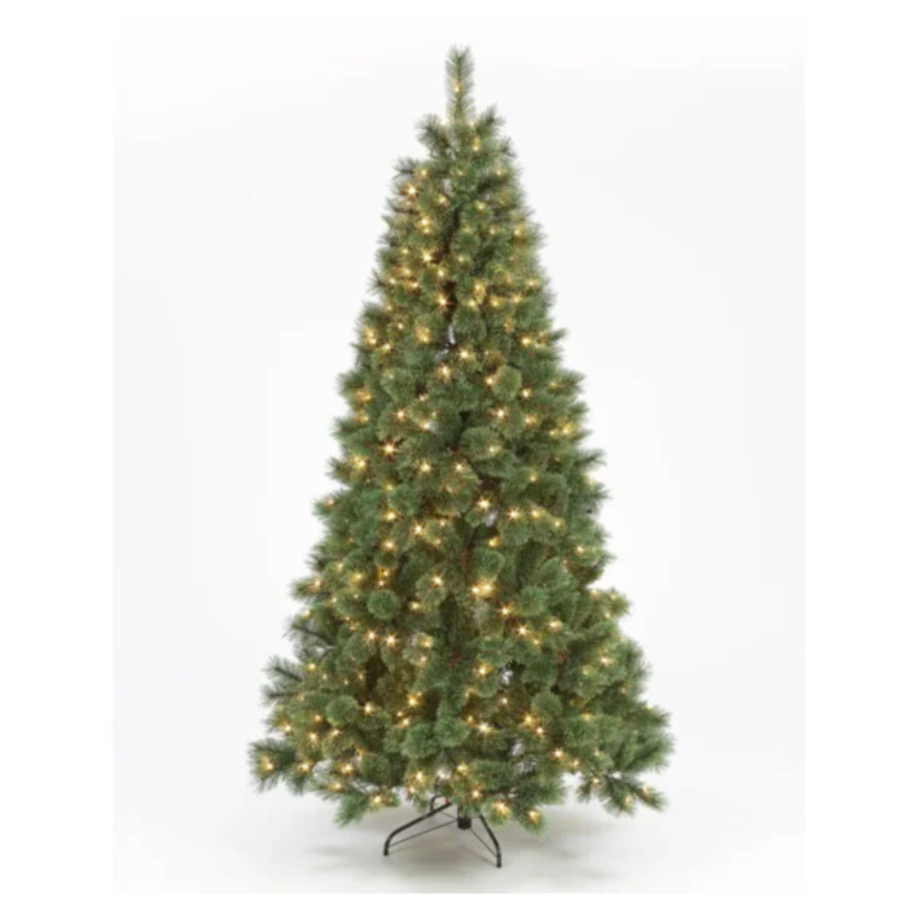Pre-Lit 7.5ft Baltimore Pine with 430 Warm White LEDs