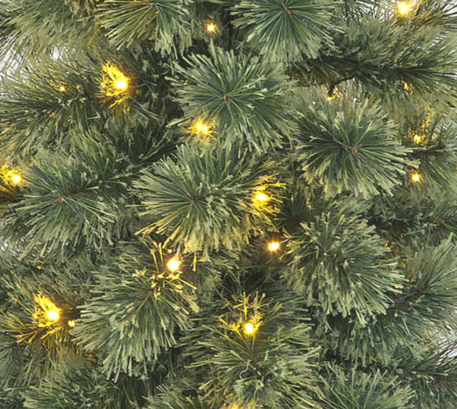 Pre Lit 3ft / 120cm Scots Pine Porch Tree with 70 Warm White LEDs