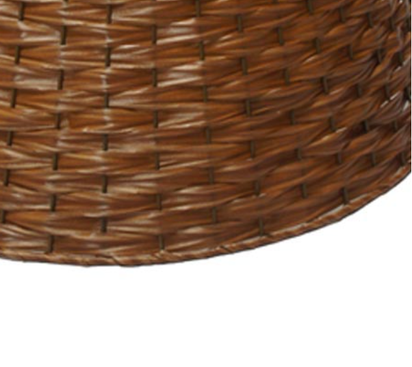 71 x 28cm Light Brown Woven PVC Tree Collar