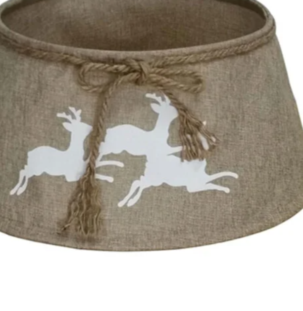 Burlap Simple Tree Skirt