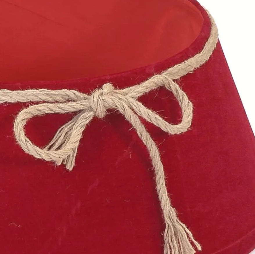 Red Velvet Tree Skirt