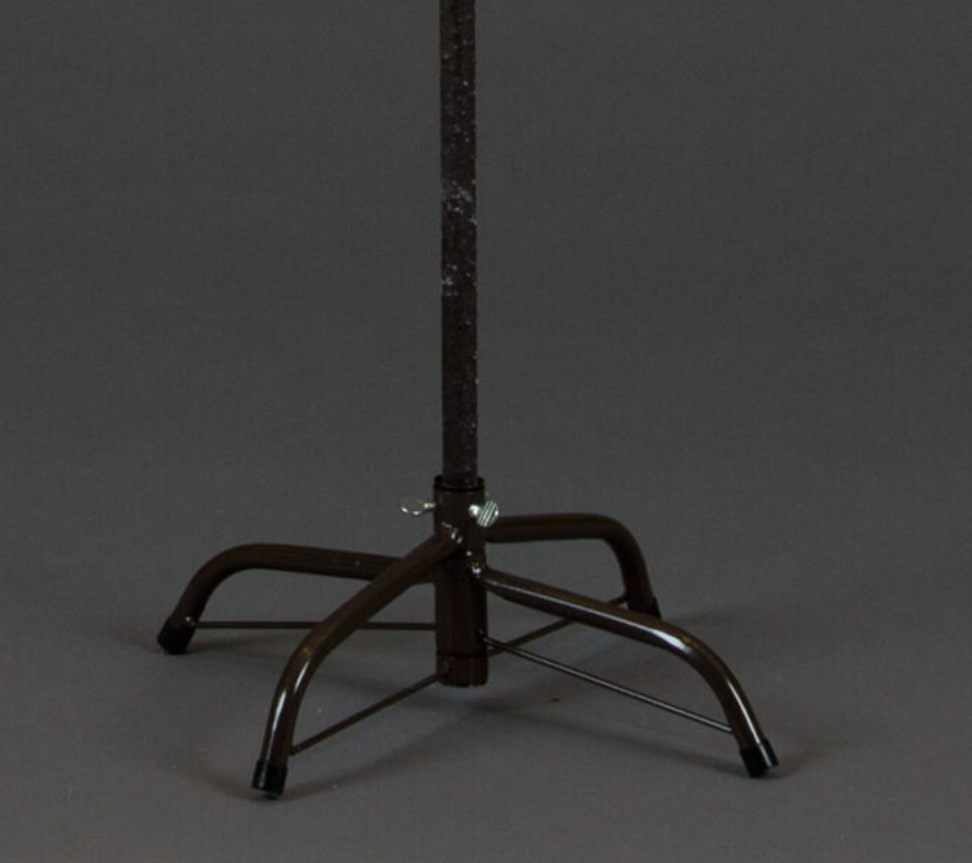 1.5m Brown Snowy Tree with 160 Warm White LEDs