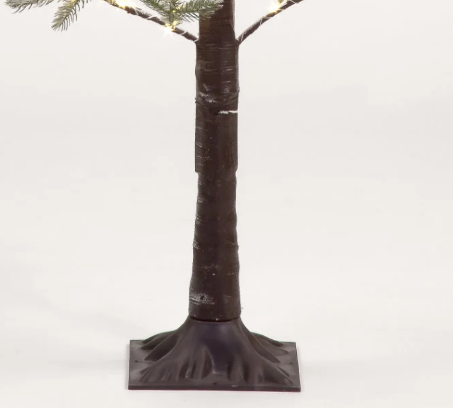 150cm Pre Lit Noel Snow Twig Tree with 240 Warm White LEDs