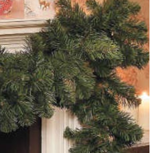 270cm Colorado Garland Green 25cm Wide