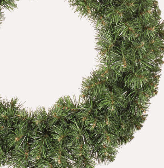 45cm Colorado Wreath Green