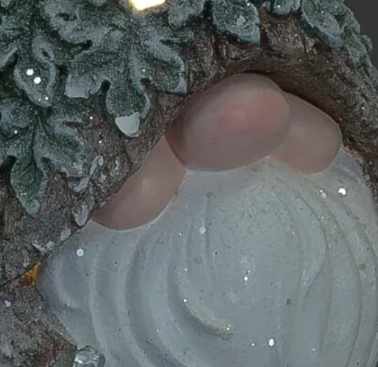 50cm Gnome with Warm White LEDs & Ivy Leaf Hat - Table Top Ornament