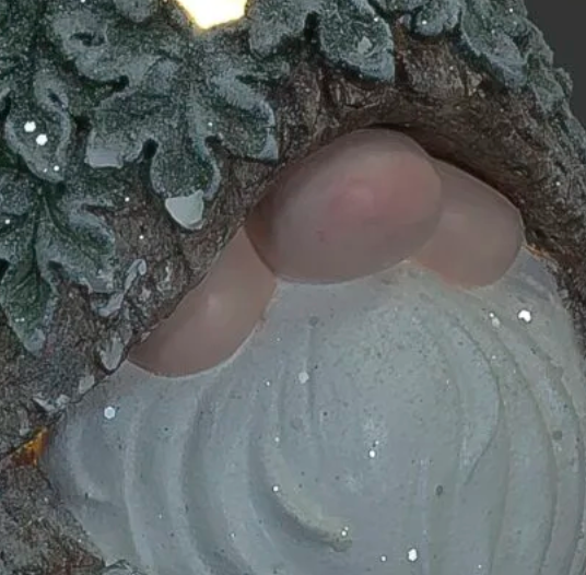 50cm Gnome with Warm White LEDs & Ivy Leaf Hat - Table Top Ornament