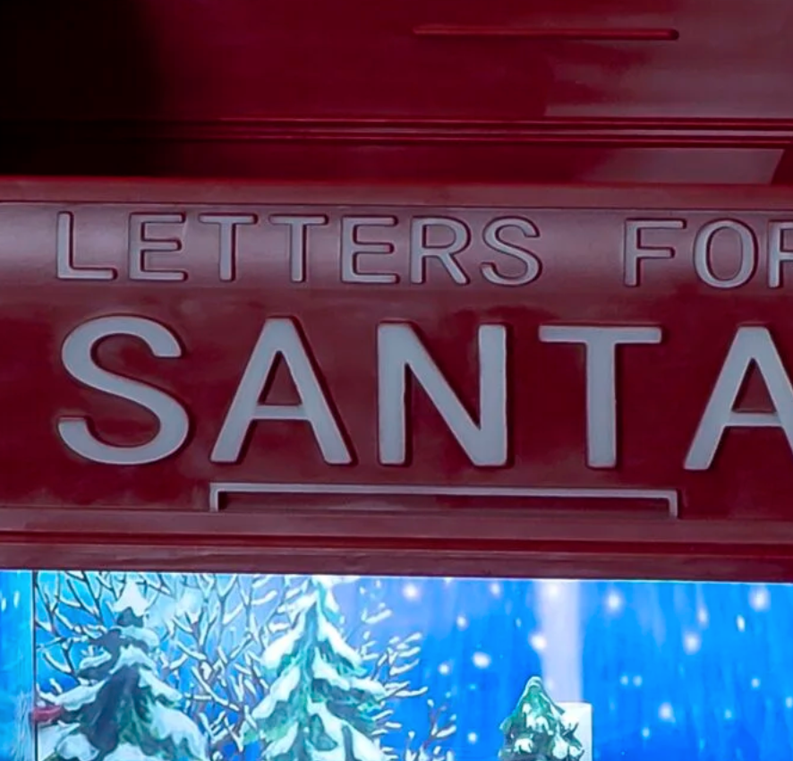 62cm Santa Mail Box with Snowing & Turning Function with Music