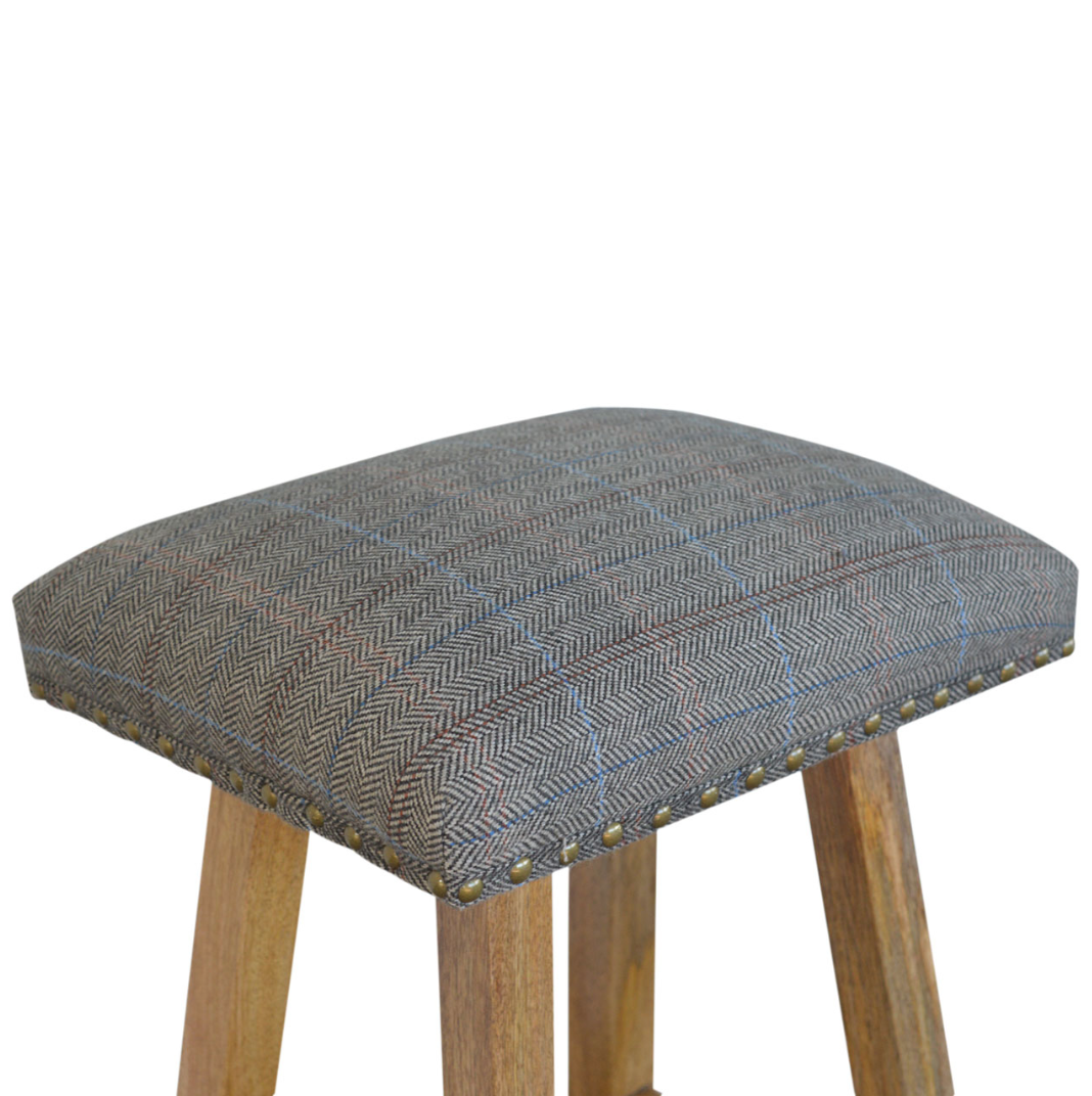 Heritage Collection Multi Tweed Bar Stool