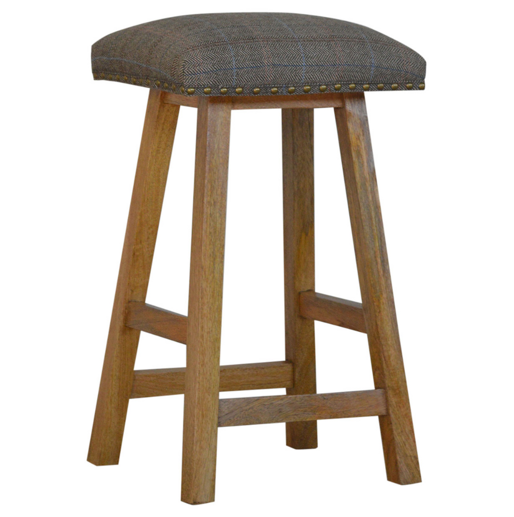 Heritage Collection Multi Tweed Bar Stool