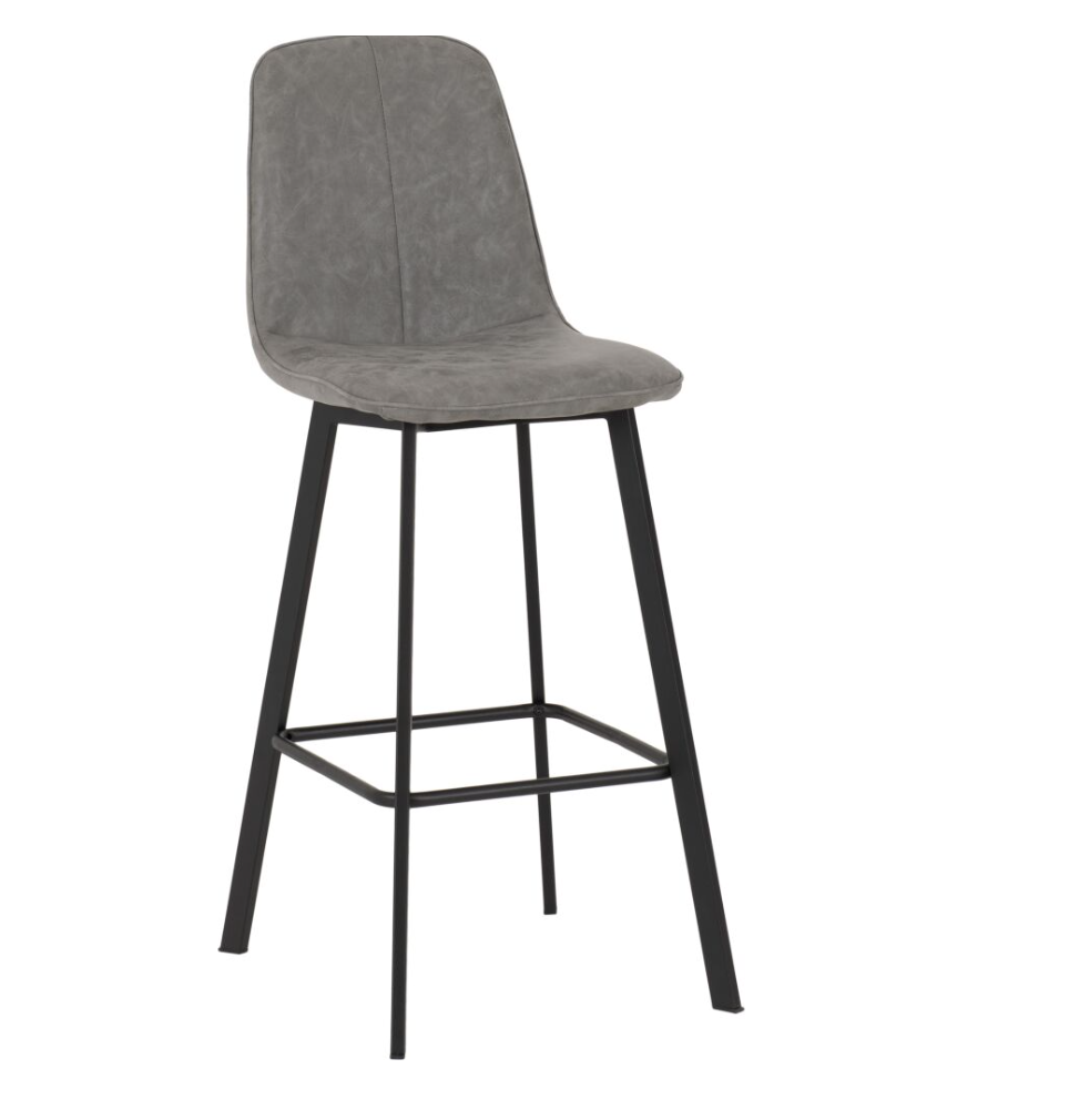 Concrete Effect Bar Table and Two Stools Set Home Essentials By Harry Christian