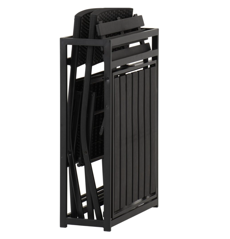 FOLDAWAY 2+1 GARDEN FURNITURE SET BY HARRY CHRISTIAN HOME ESSENTIALS