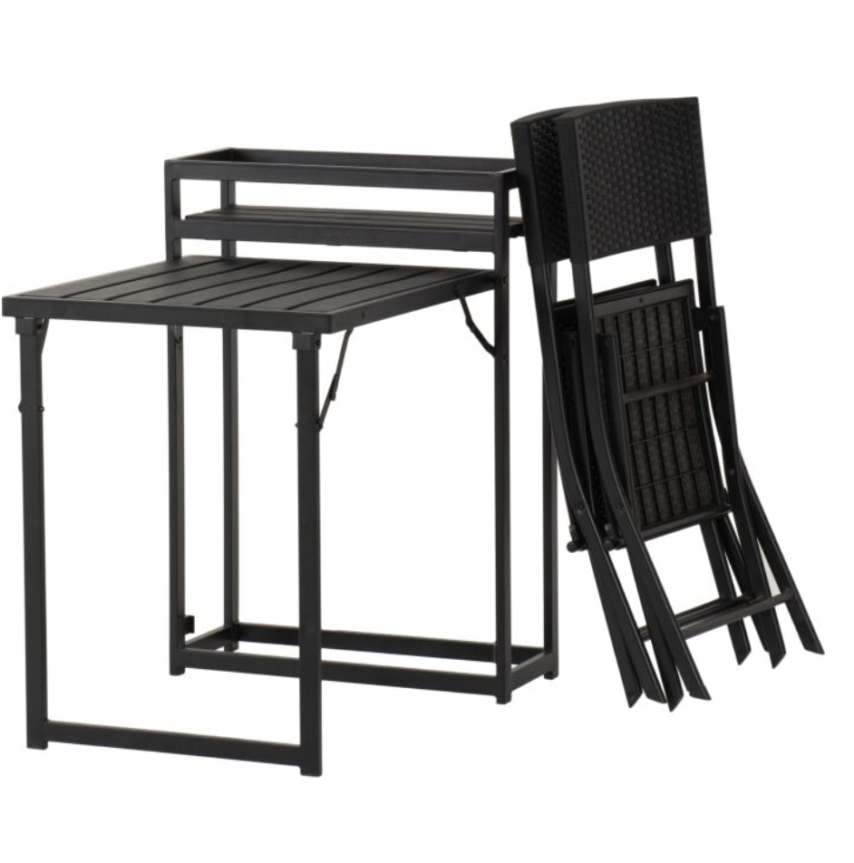 FOLDAWAY 2+1 GARDEN FURNITURE SET BY HARRY CHRISTIAN HOME ESSENTIALS