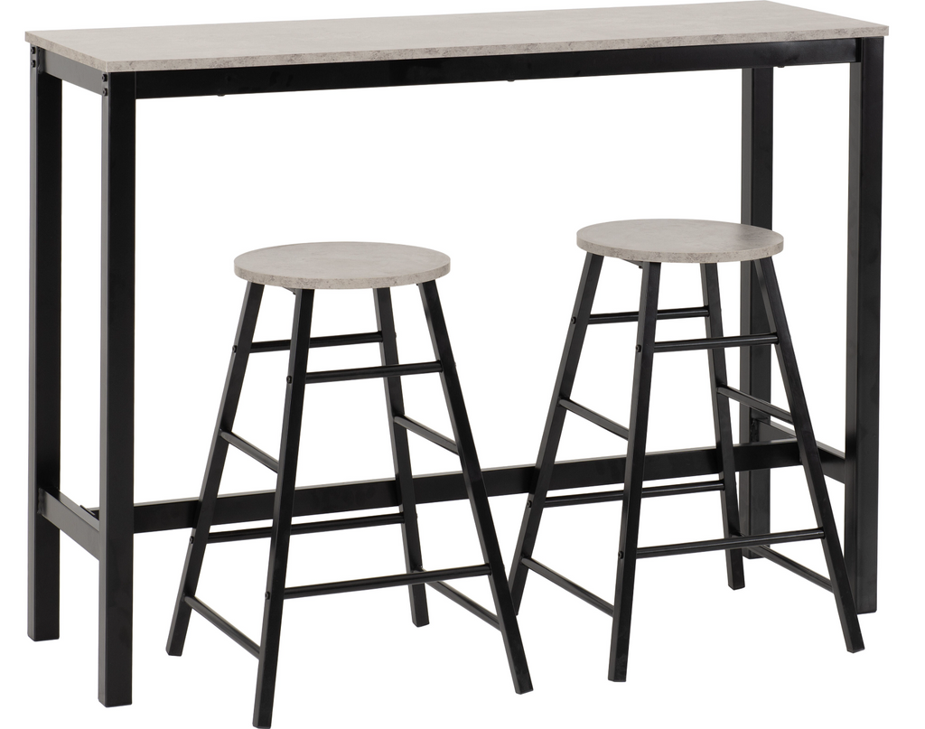 BREAKFAST BAR SET BY HOME ESSENTIALS BY HARRY CHRISTIAN HOME