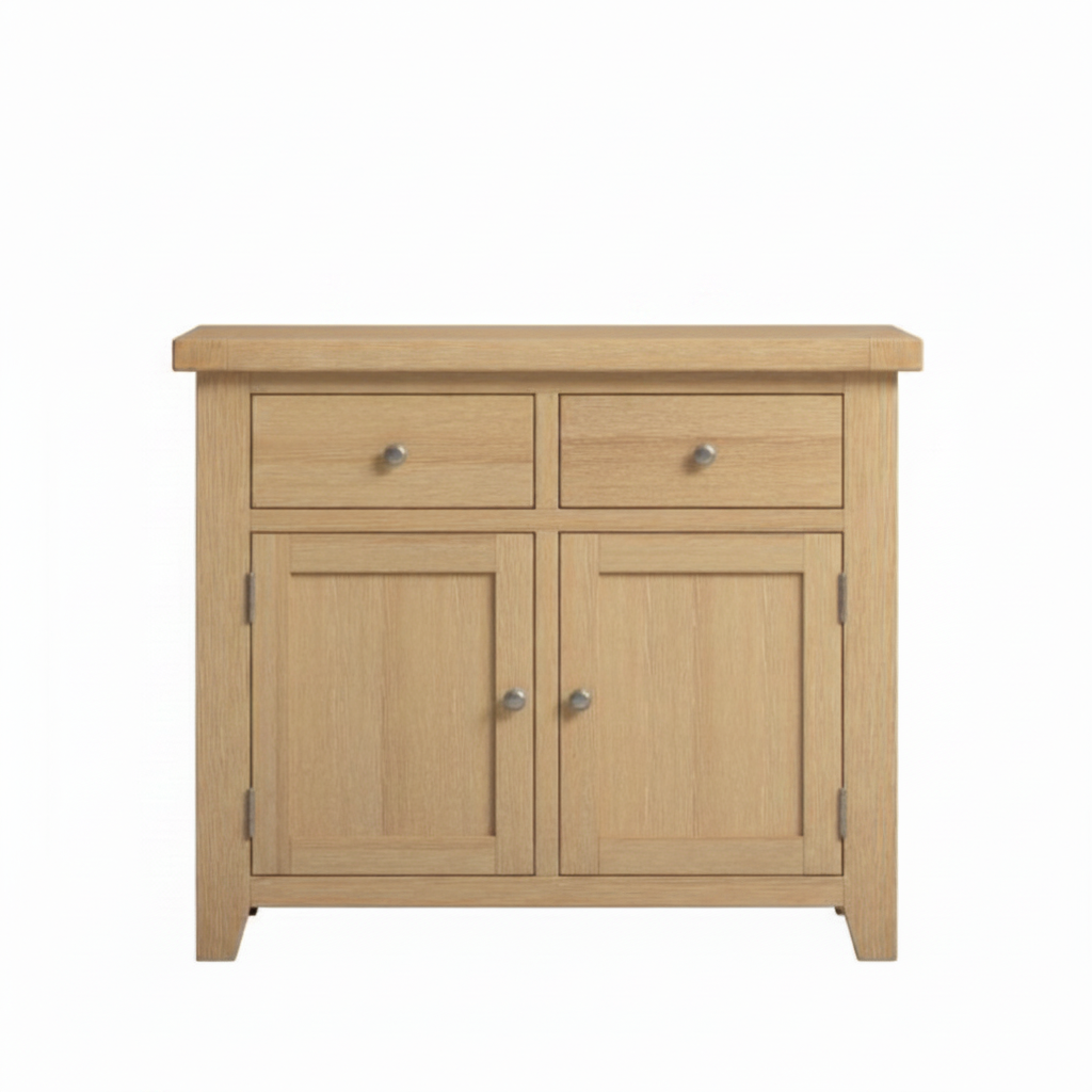 Windsor 2 Door 2 Drawer Sideboard - Natural Oak