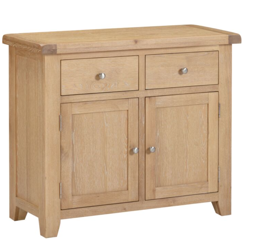 Windsor 2 Door 2 Drawer Sideboard - Natural Oak