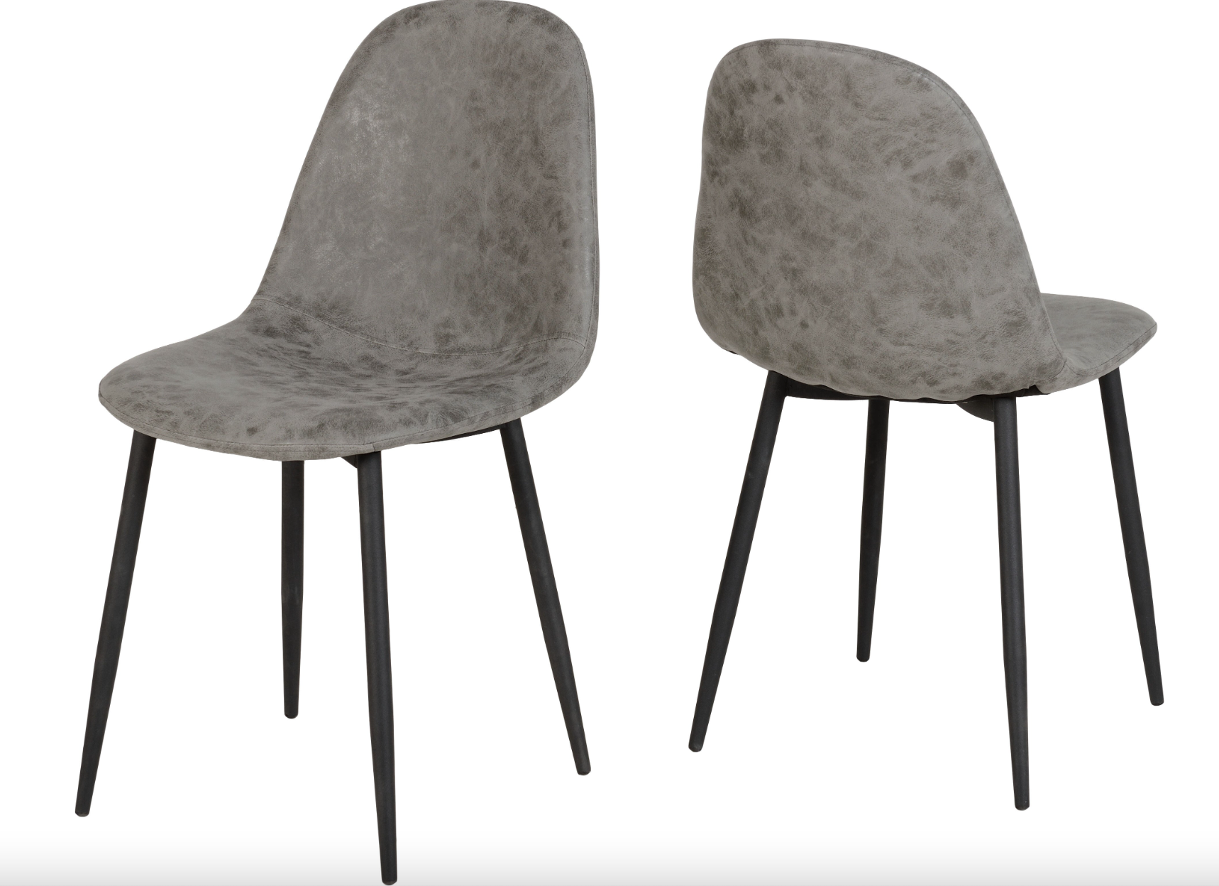 GREY MODERN DINING SET WITH 4 CHAIRS HOME ESSENTIALS BY HARRY CHRISTIAN COLLECTION