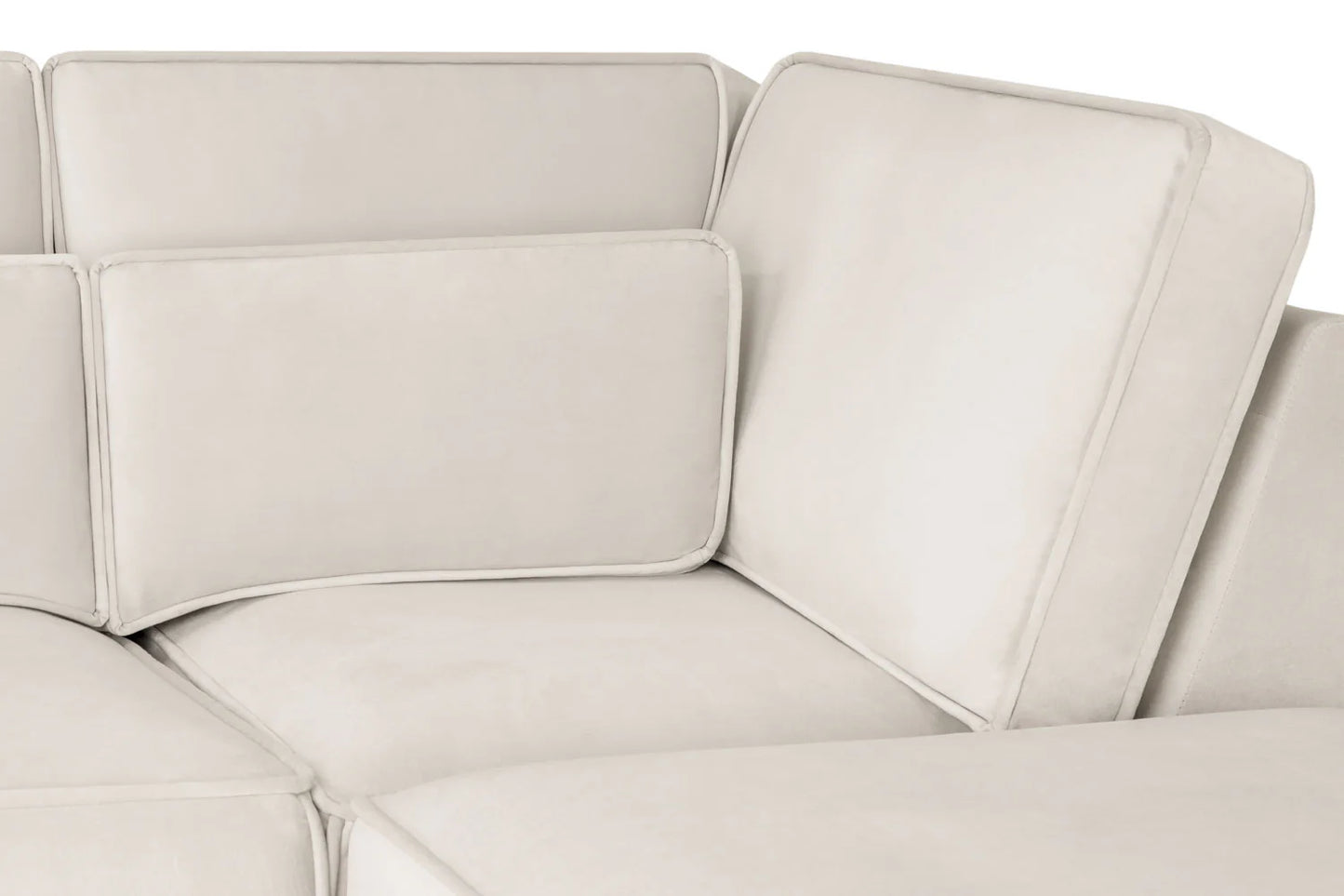 The Sloane U Shape Corner Sofa In Cream