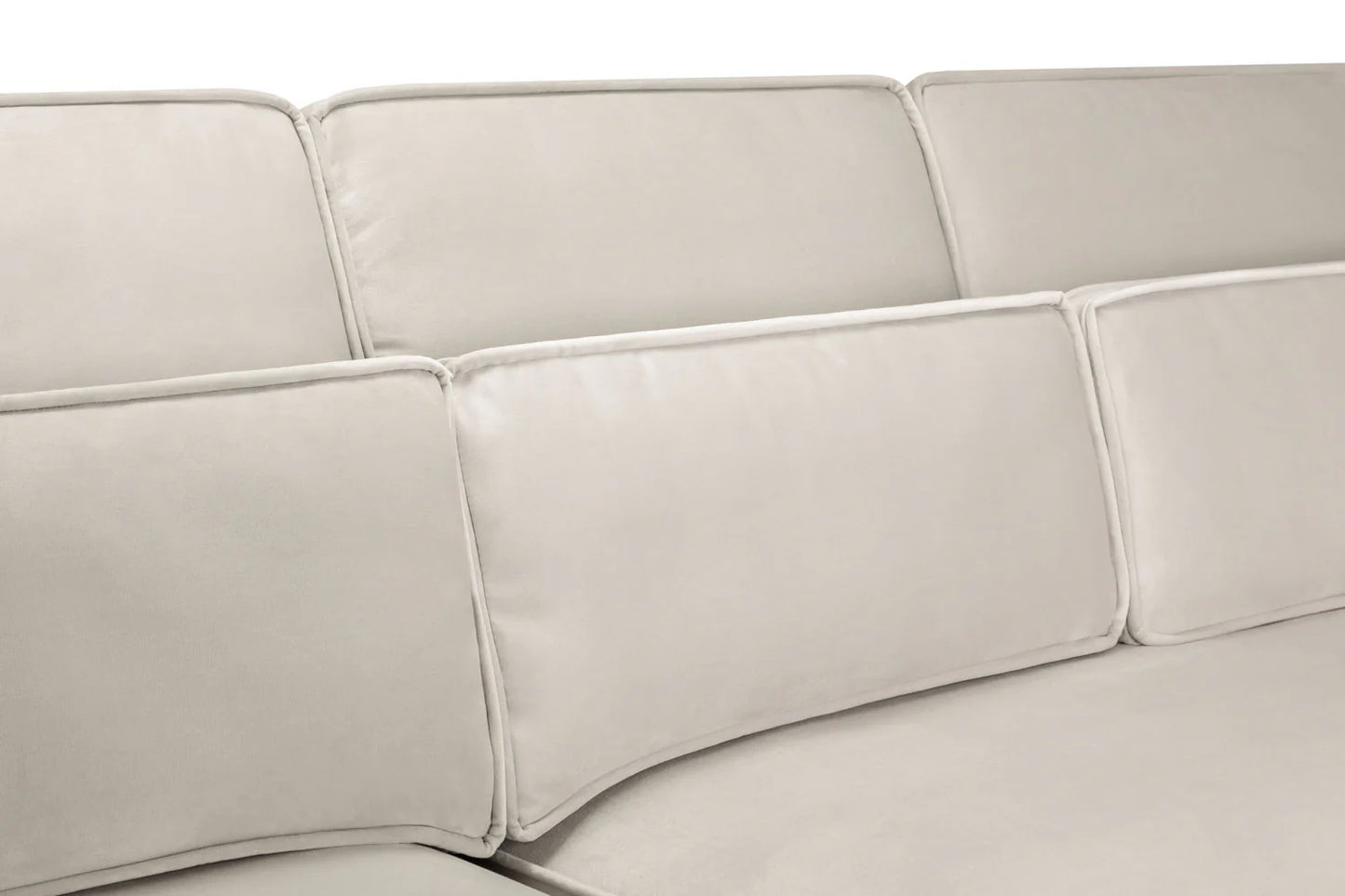 The Sloane U Shape Corner Sofa In Cream