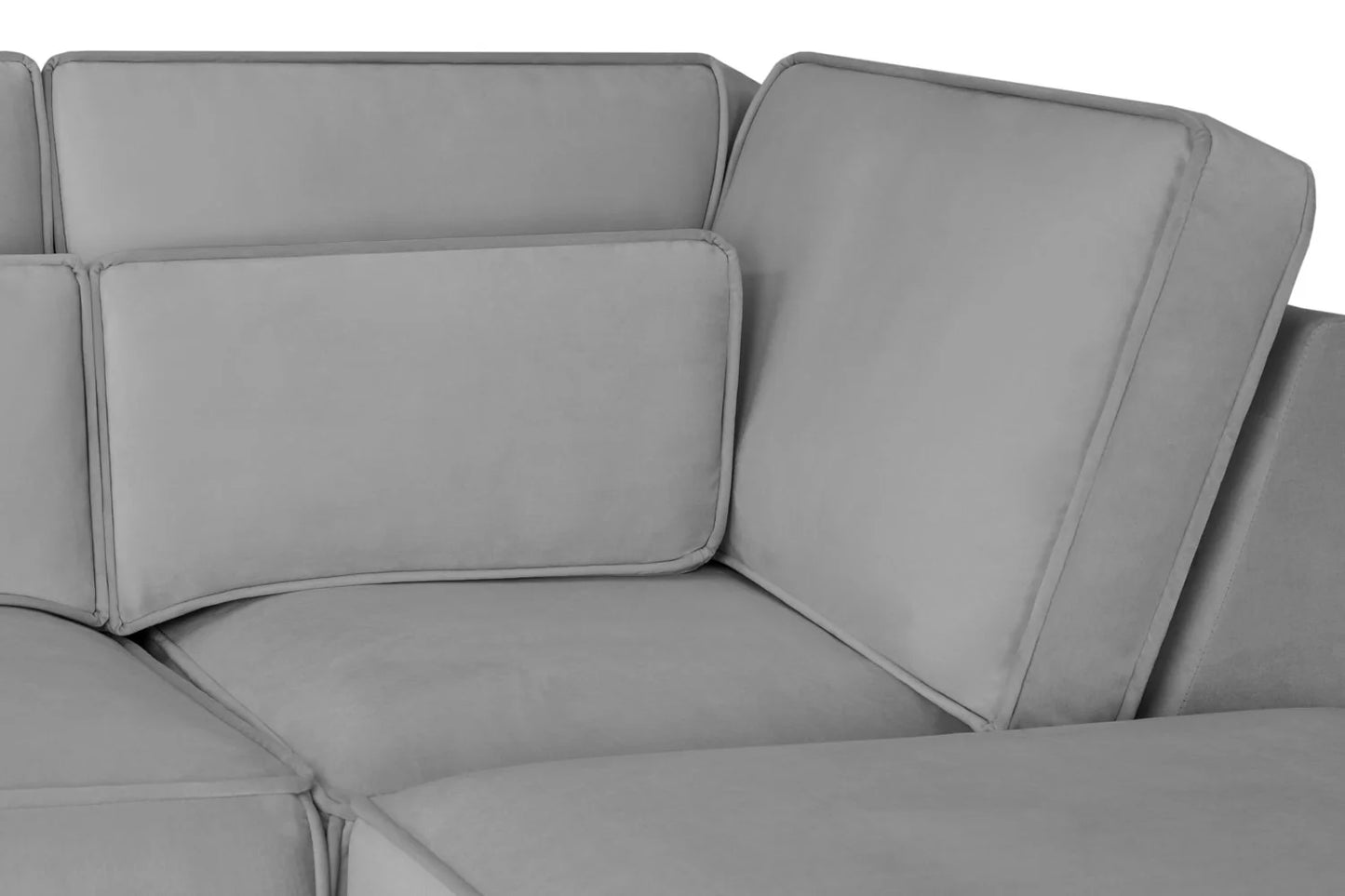 The Sloane U Shape Corner Sofa In Grey