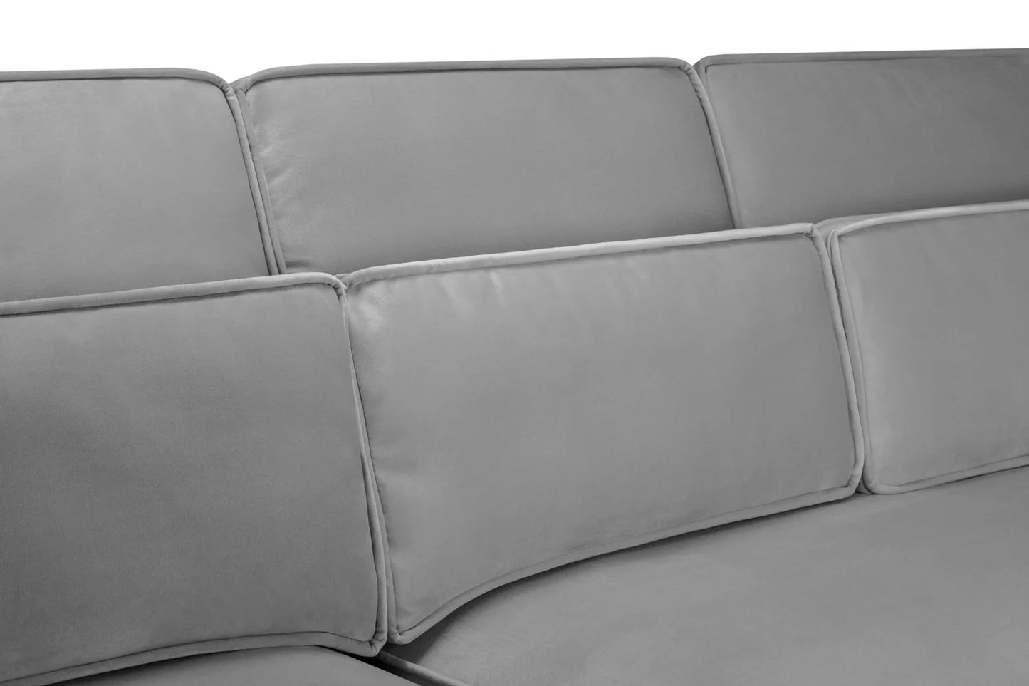 The Sloane U Shape Corner Sofa In Grey